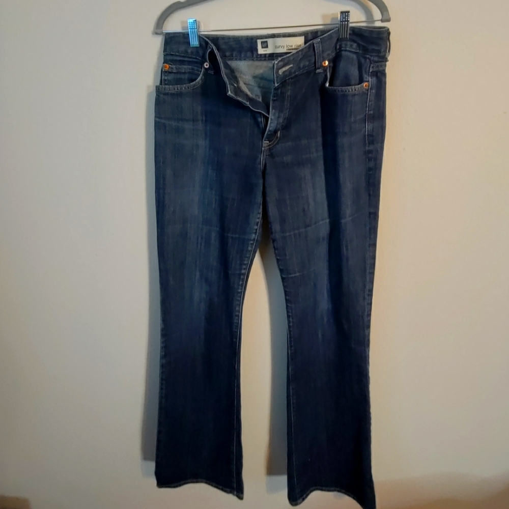 GAP Long Curvy Low Rise Jeans Size 12